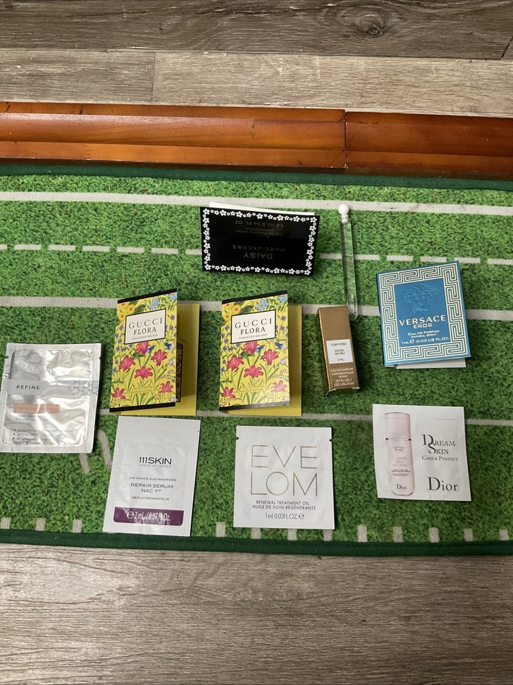 Marc Jacobs Versace Gucci Tom Ford Chloe Sample Perfumes + Extras