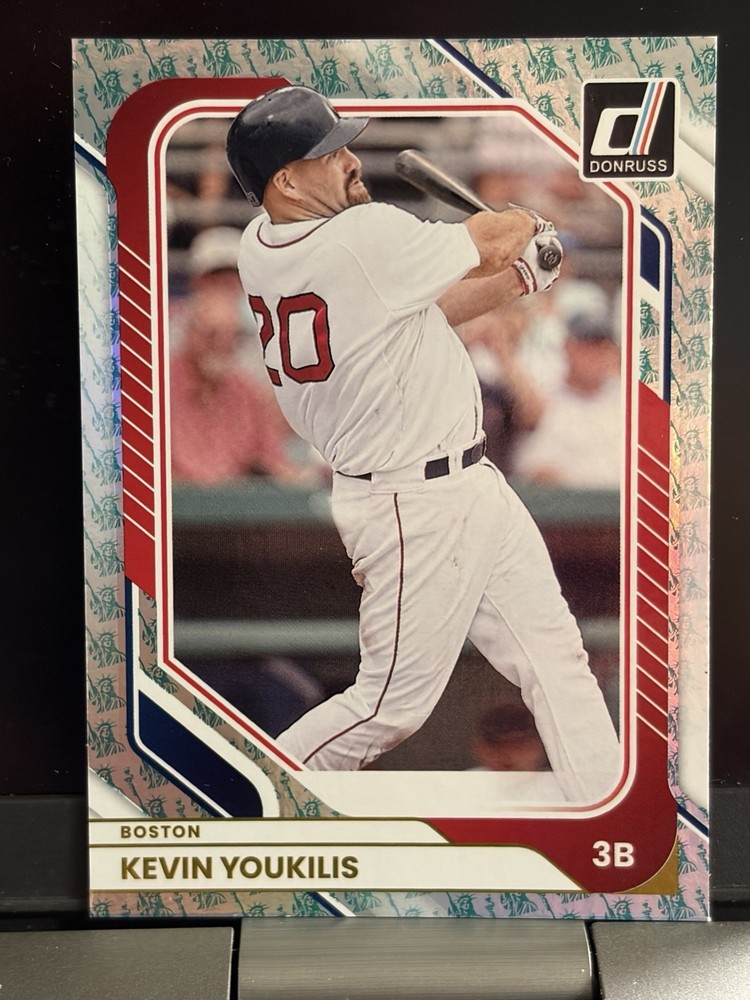 2026 Donruss Baseball Liberty Foil Parallel Exclusive Kevin Youkilis