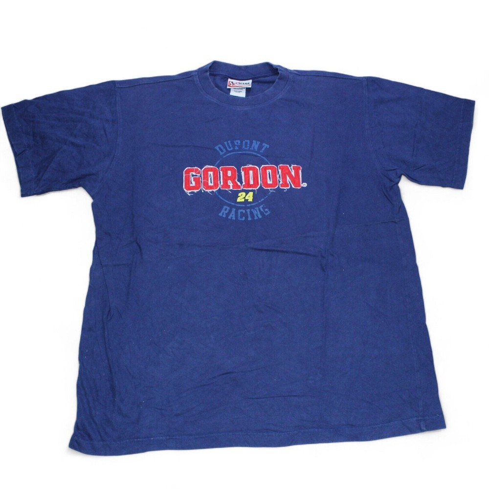 NASCAR Jeff Gordon Chase Racing T-Shirt Mens XL Blue Speed Sports Print