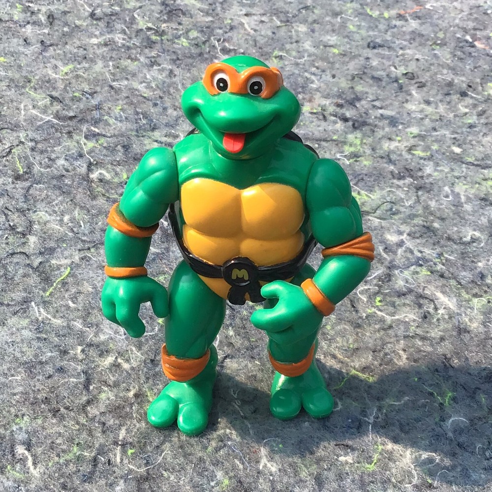 Vintage 1992 Playmate Toys Teenage Mutant Ninja Turtles Toon Turtle Mickey