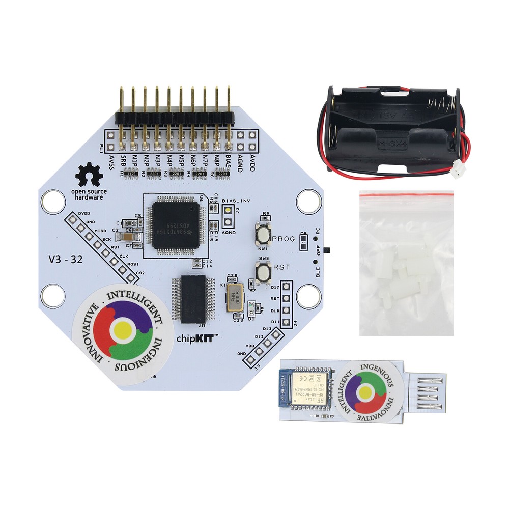1PC 8 Channel OpenBCI V3 Compatible Open Source EEG Brain Electrical Module
