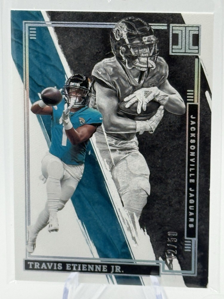 2022 Panini Impeccable - Travis Etienne #55 Silver /50