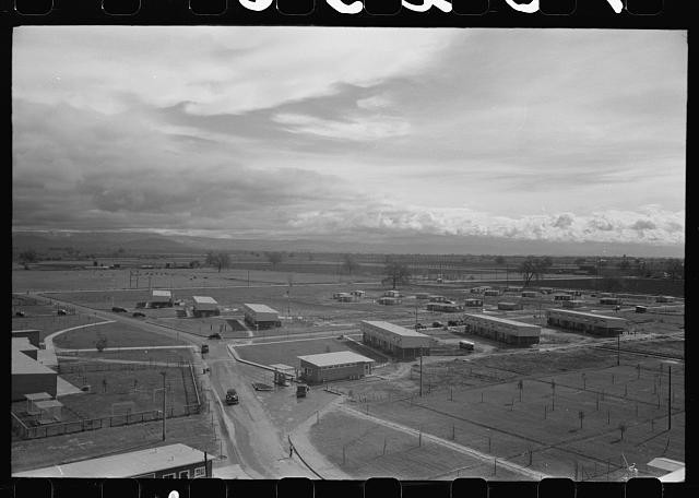 Photo:Woodville California 1942 FSA Farm Workers Housing Community