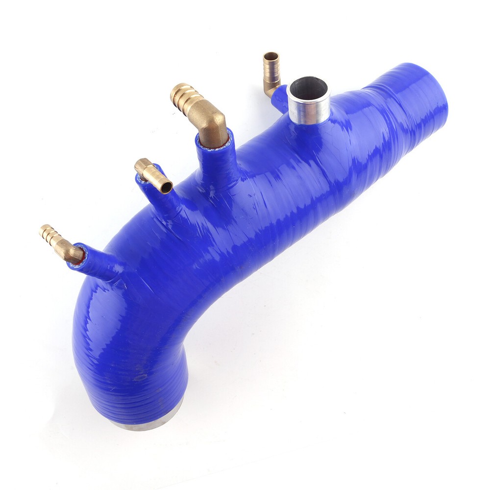 High-Performance Blue Silicone Turbo Inlet Hose for Subaru WRX 08-14 EJ25