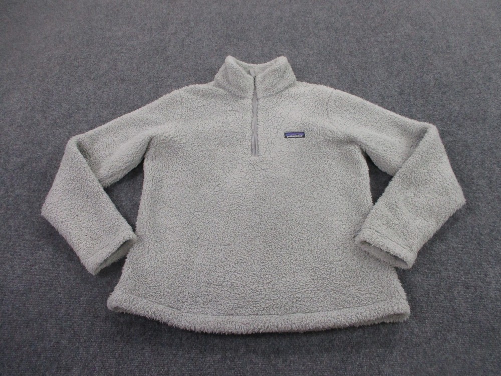 Patagonia Womens Los Gatos Fleece Pullover Jacket Fuzzy Sweater for Outdoor Adventures