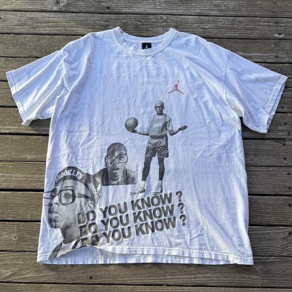 Vintage  Air Jordan Spike Lee “Do You Know?” Men’s XL Graphic Shirt
