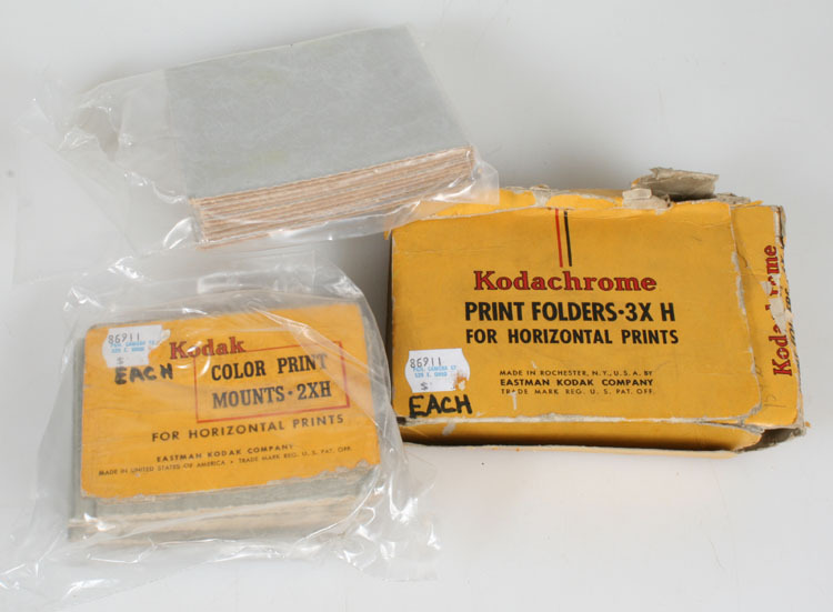 KODAK COLOR PRINT FOLDERS 2XH, 3XH,   ?)(3 PACKS)