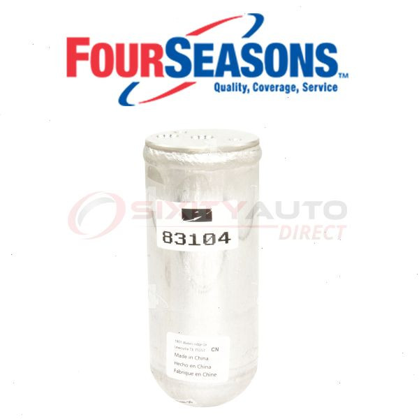 Four Seasons 83104 AC Receiver Drier Compatible with RD10030C RD10030 4782023 4782023 Models  