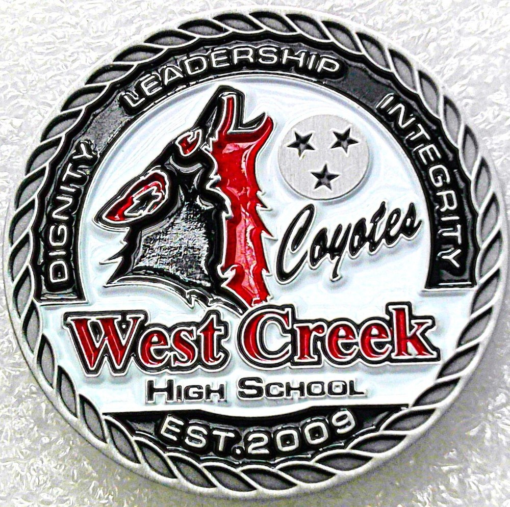 2009 U.S. Army West Creek High School Opening Challenge Coin