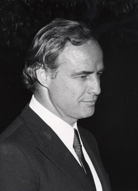 Marlon Brando at SHARE Benefit Party at Santa Monica Civic Au- 1968 Old Photo 1