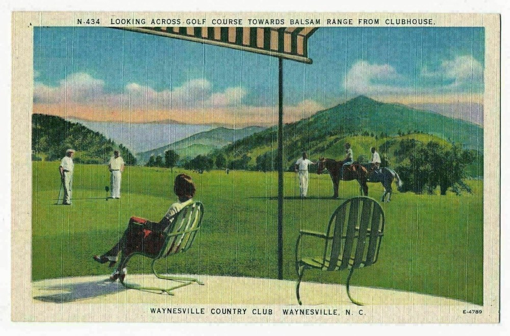 Golf Course, Waynesville Country Club, Waynesville, North Carolina