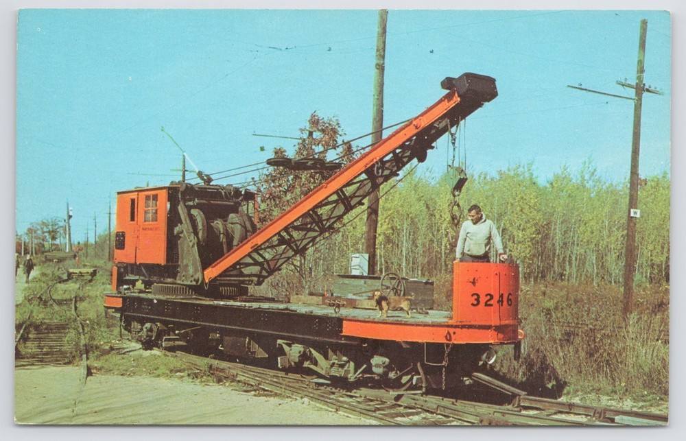 Transportation~Seashore Trolley Museum Kennebunkport Maine~Vintage Postcard