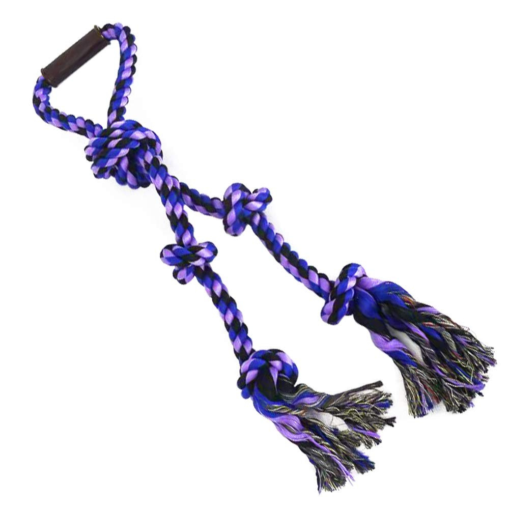 Dog Rope Toys for Aggressive Chewers, Tug of War Dog Toy for Large Dogs with ...
