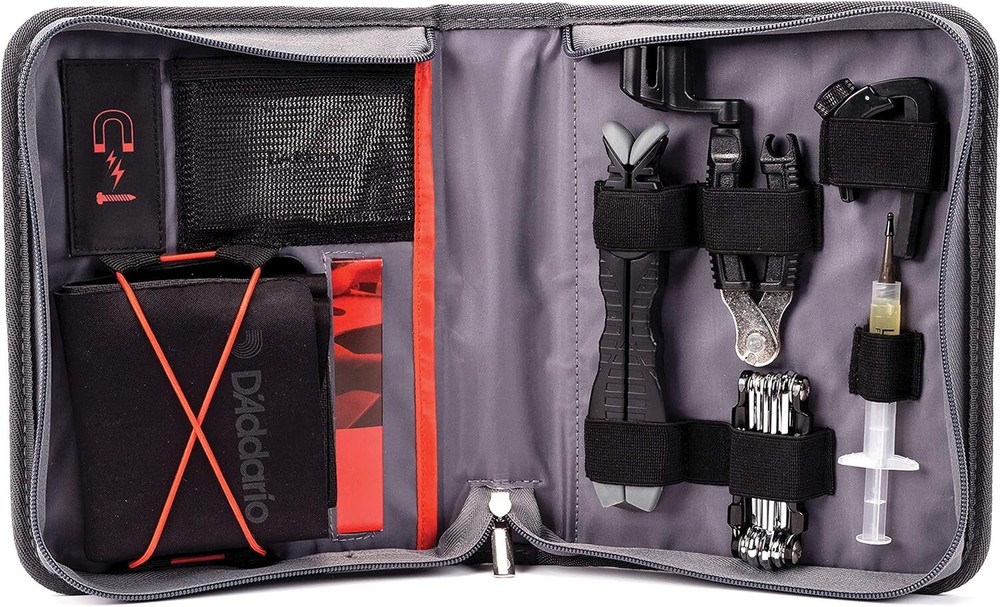 Portable D'Addario Guitar Maintenance Kit - Protect and Enhance Your Instrument