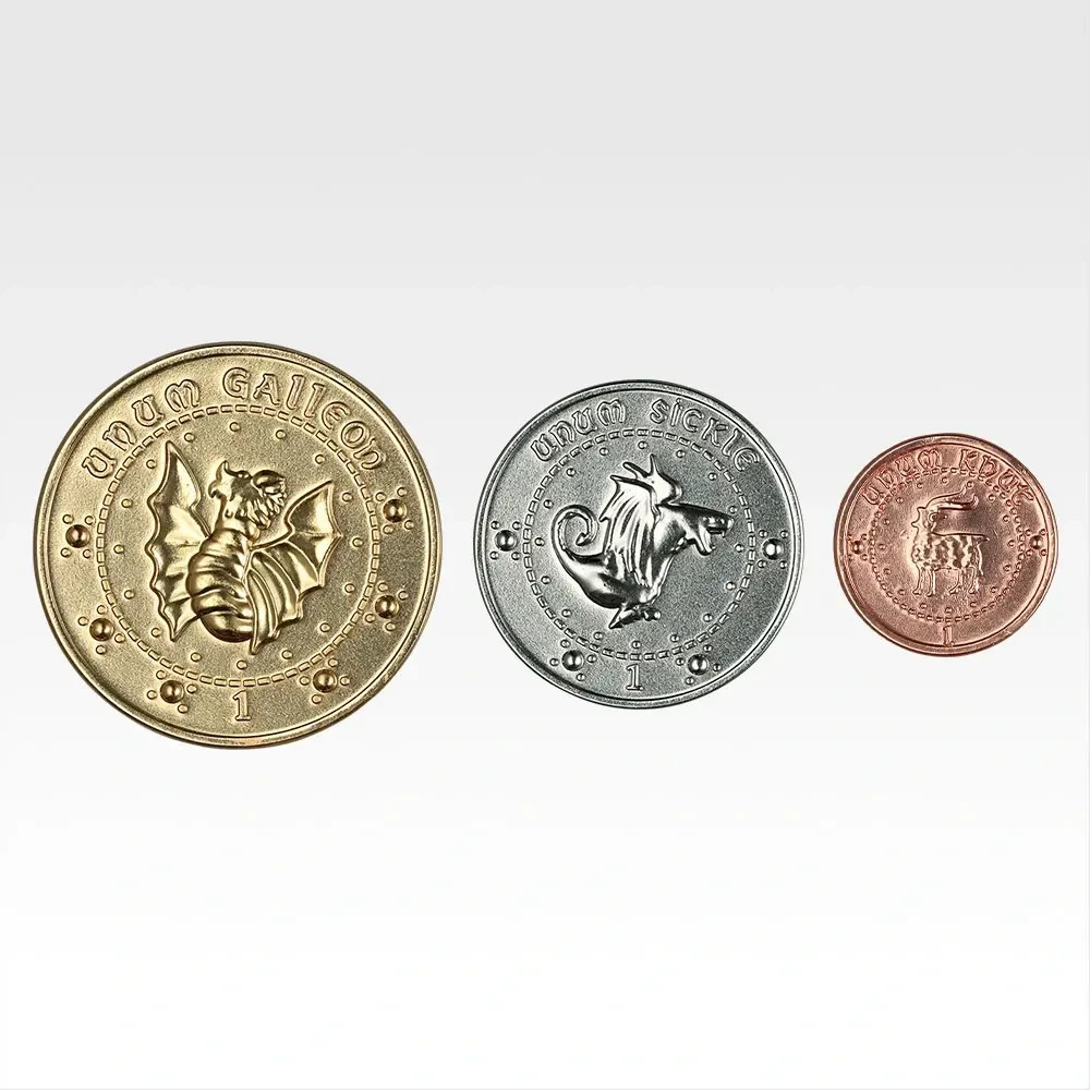 Ichiban Kuji Harry Potter Magical Holiday! D Prize Gringotts Bank Coin Set JAPAN