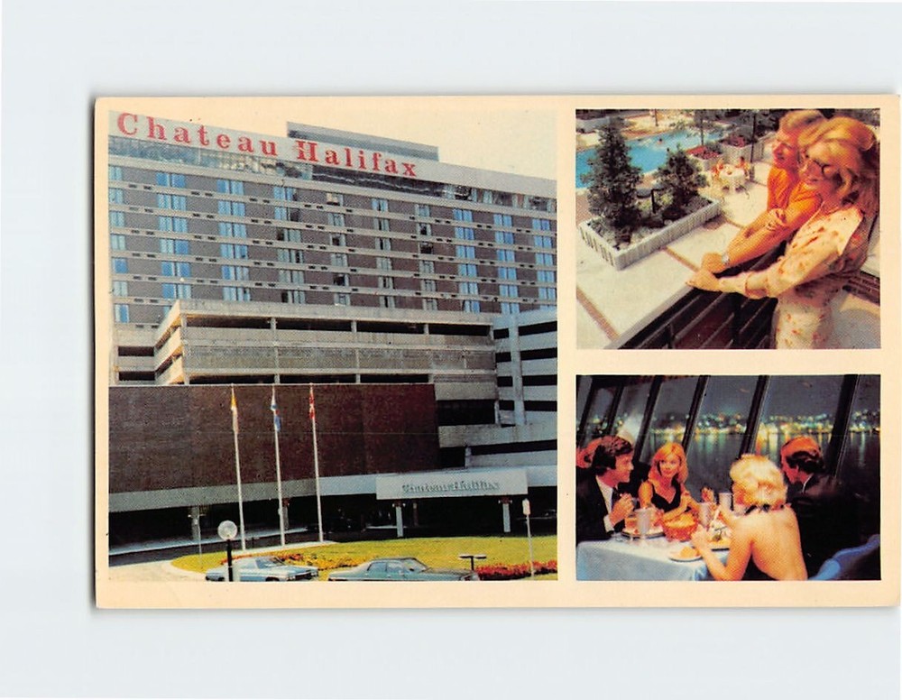 Postcard Chateau Halifax Hotel Halifax Nova Scotia Canada
