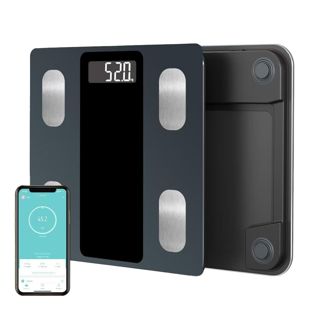 Scale for Body Weight, Weight Scale, Bathroom Scale, Body Fat Scale, Smart Sc...