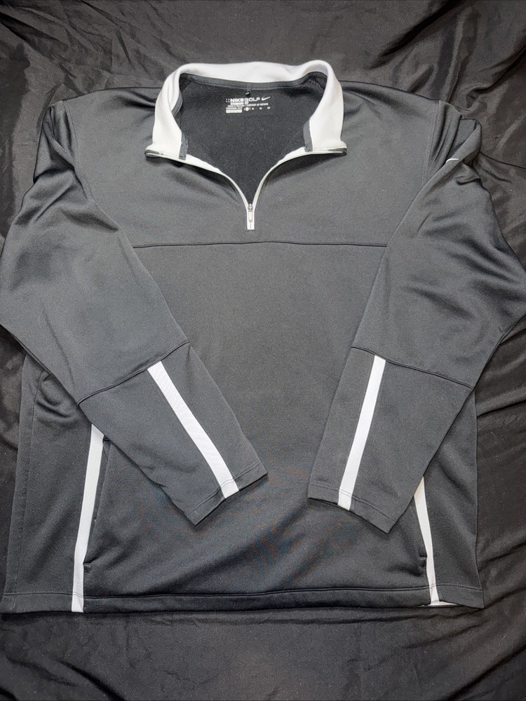 Nike Golf Men’s Size XL Tour Performance Therma Fit Long Sleeve 1/4 Zip Pullover