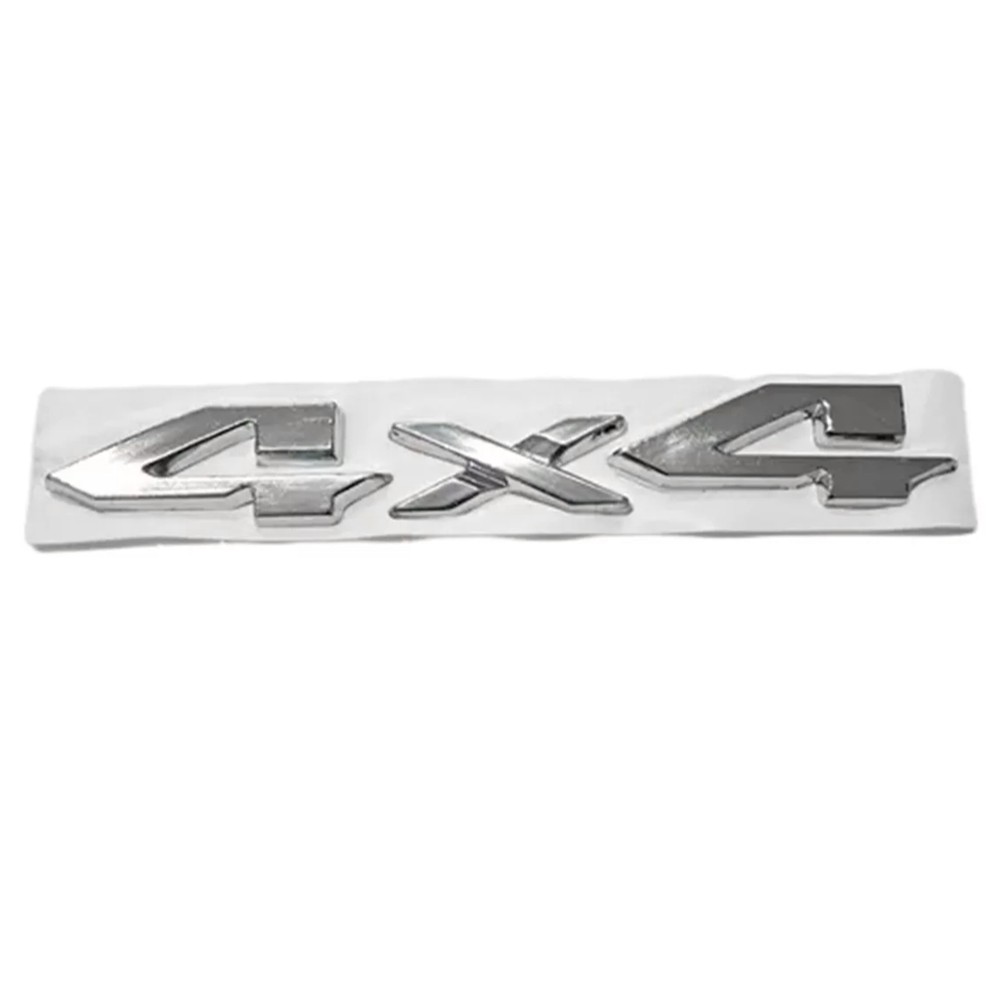 Chrome For 4x4 Rear Tailgate Nameplate Emblem Badge Fit For 2019-2022 Ram