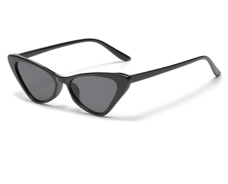 Trend fashion small frame advanced black cat eye sunglasses