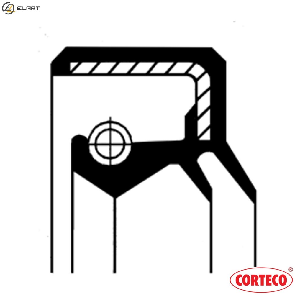 SHAFT SEAL DIFFERENTIAL 01033971B FOR MERCEDES-BENZ MAN TGM L2000 TGA 6.4L 6cyl