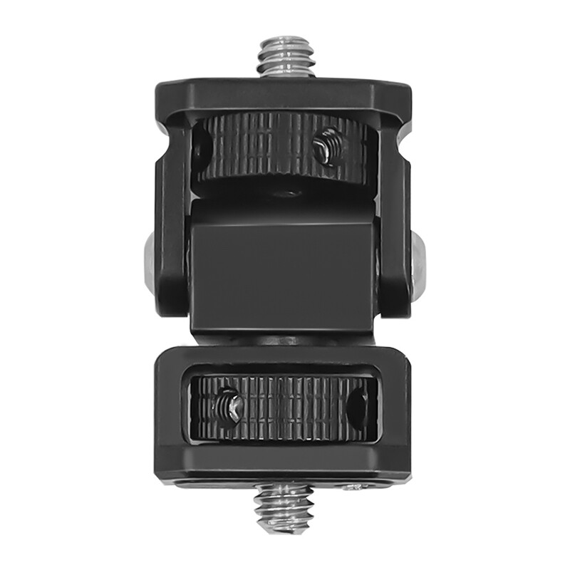 DSLR Camera Monitor Holder Mount with 1/4 Screw for Mic & Flash Light Bracket