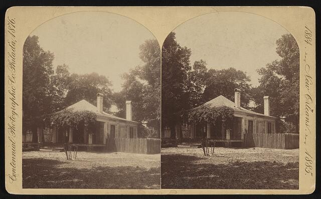Photo:Home of Jefferson Davis. The Library - Exterior
