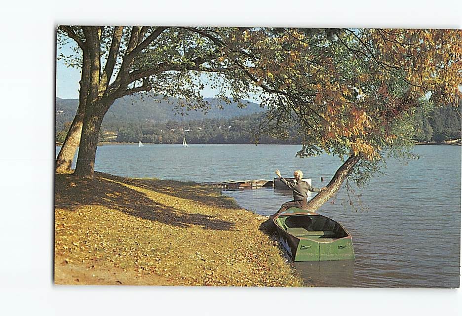 Postcard Beaver Lake In The Land Of The Sky Asheville North Carolina USA