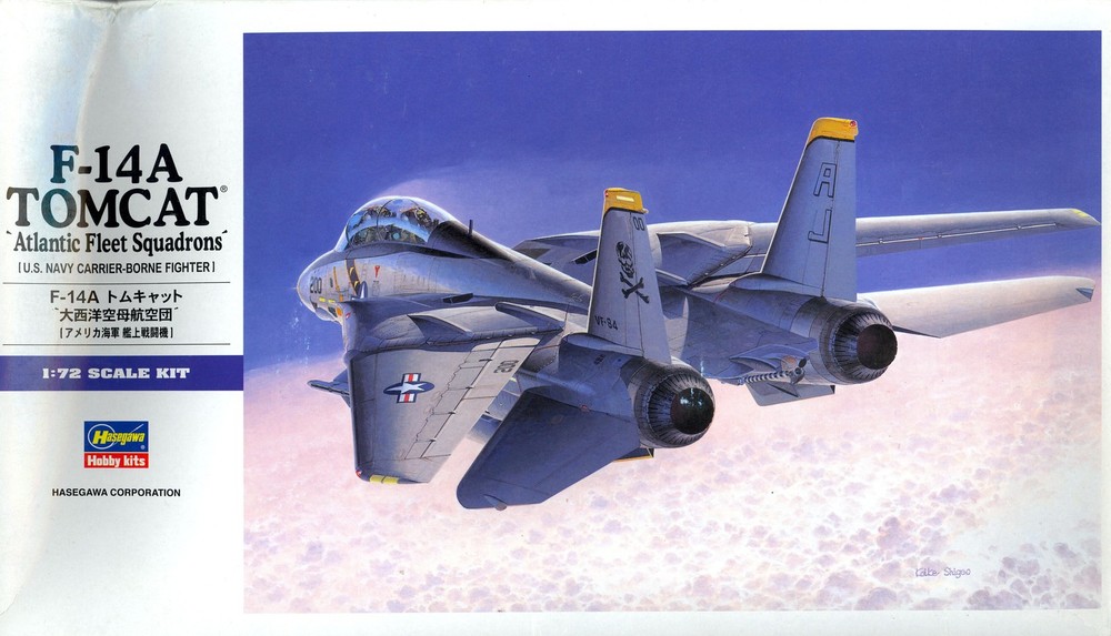 1/72 Hasegawa Models GRUMMAN F-14A TOMCAT 