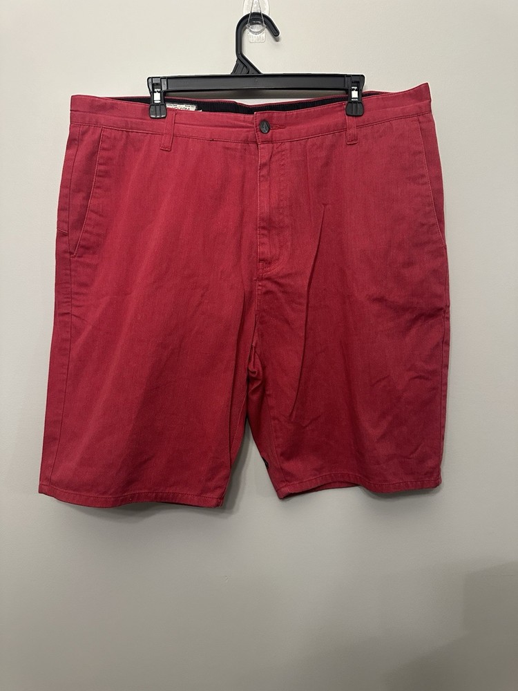 Volcum Men’s Red Chino Shorts Size 38