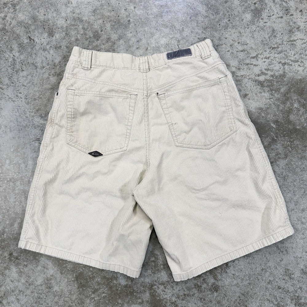 Vintage Quicksilver shorts mens 31 corduroy y2k skater 90s surf beach baggy
