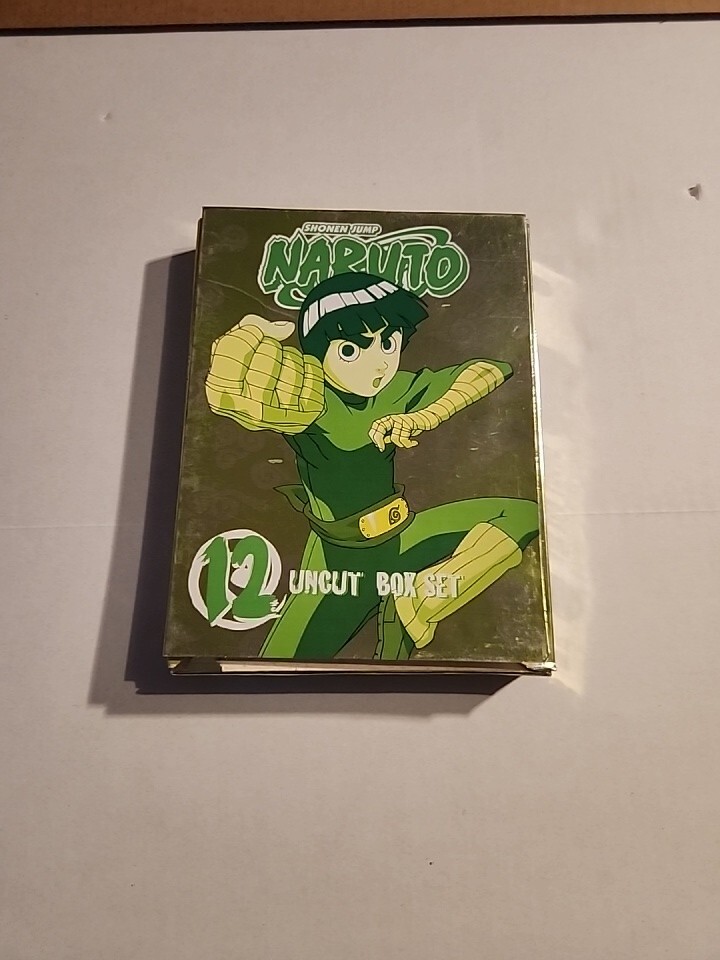 Naruto Uncut Box Set 12 DVD (MISSING DISC 3)