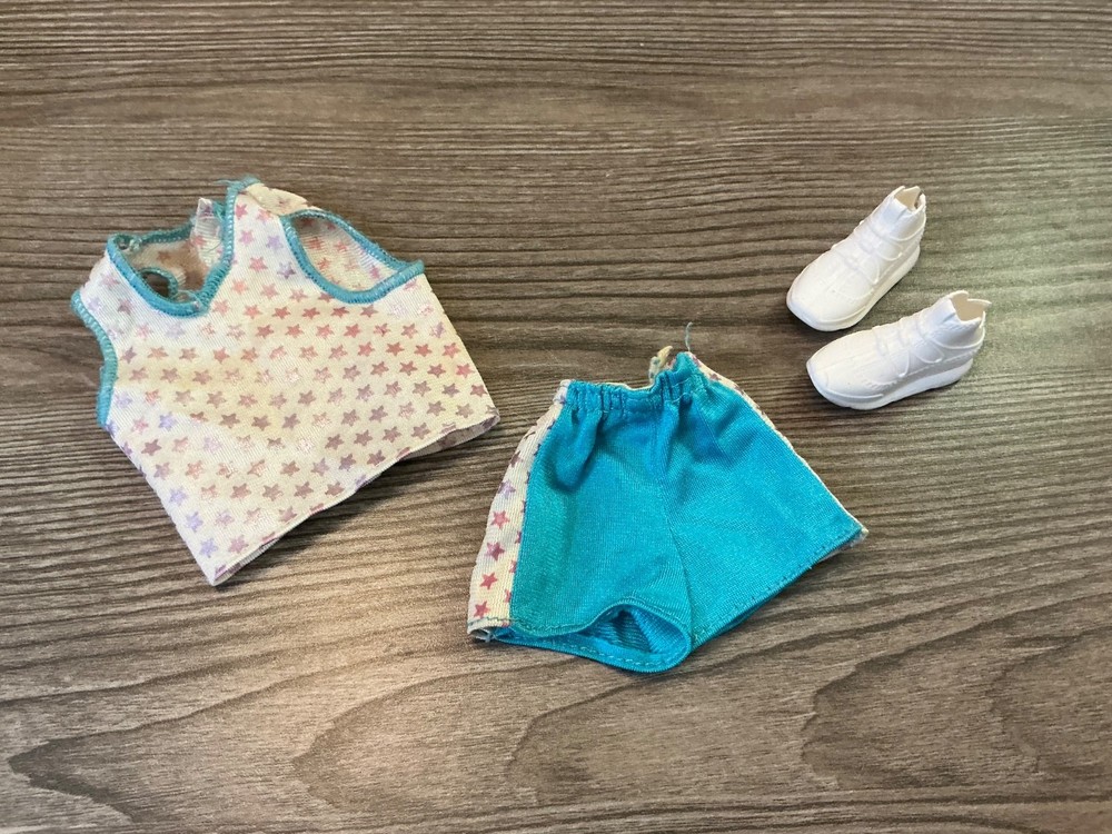 Mattel Barbie Ken Doll Clothes Shirt Shorts Swimsuit Shoes Lot