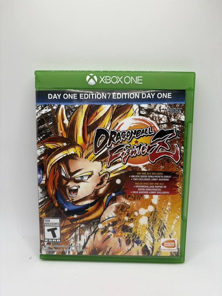 Dragon Ball Fighter Z Day One Edition Xbox One Complete CIB
