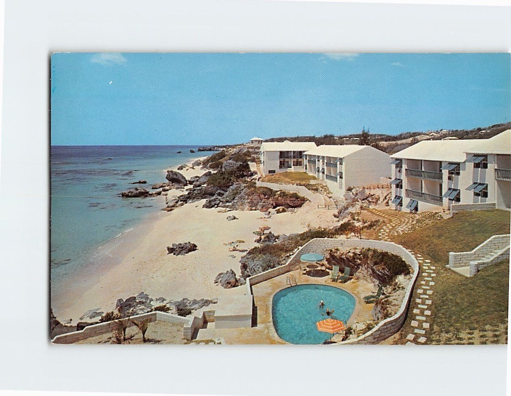 Postcard Mermaid Beach Warwick Bermuda British Overseas Territory