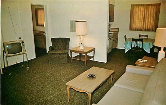 FL, Fort Lauderdale, Florida, Sea Village Apartment Motel, Motel Room, Dexter