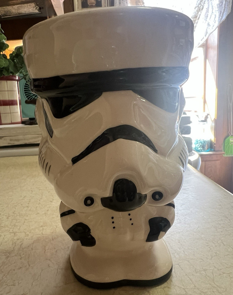 Galerie Star Wars Stormtrooper Helmet Figural Ceramic Coffee Mug 16 oz