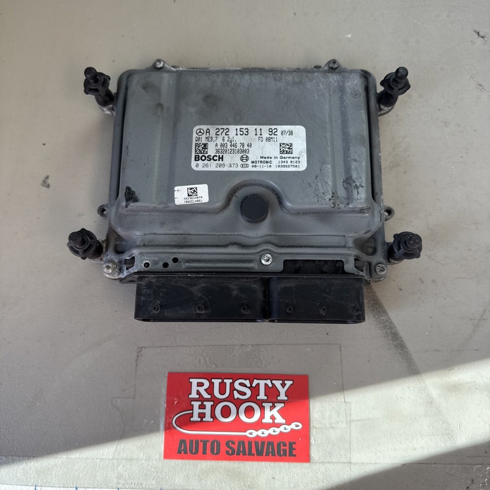 06-10 Mercedes W211 E350 CLK350 C350 ECM ECU Engine Control Unit A2721531192
