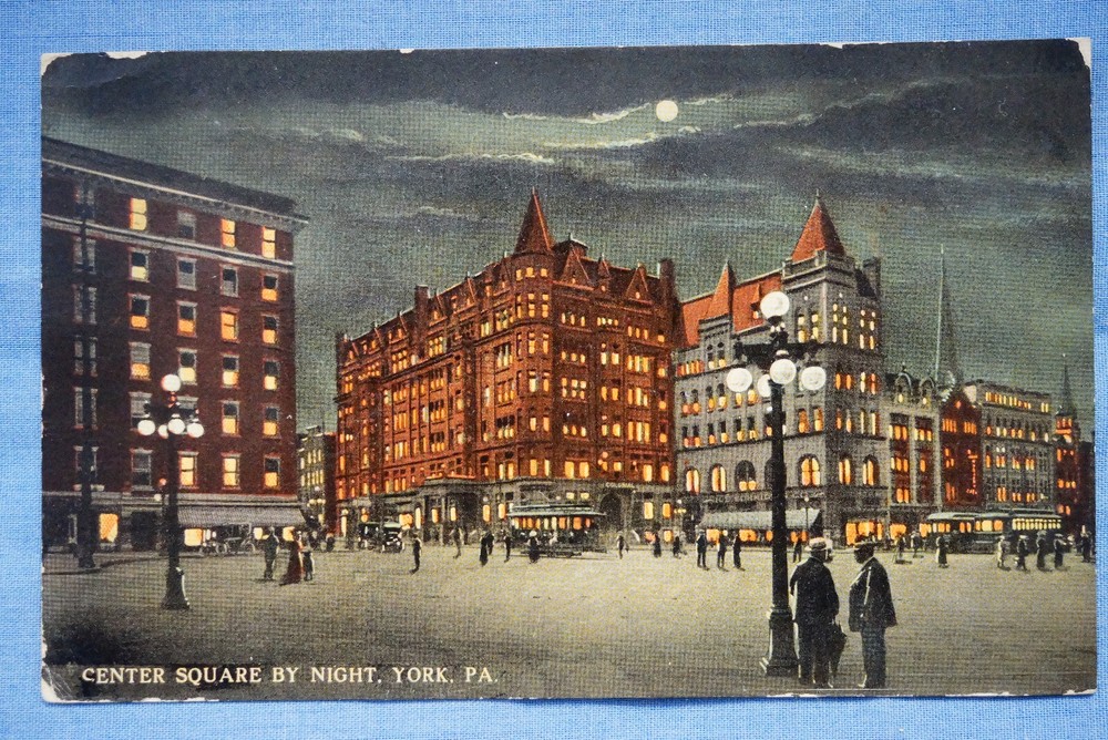 Center Square by Night - York, Pennsylvania