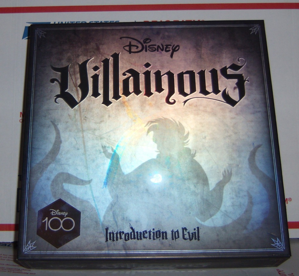 Disney Villainous Introduction to Evil Board Game brand new sealed