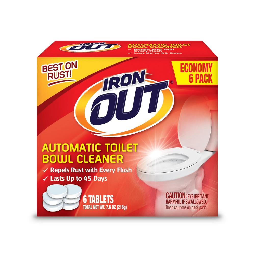 Automatic Toilet Bowl Cleaner Tablets Remove Prevent Rust Stains