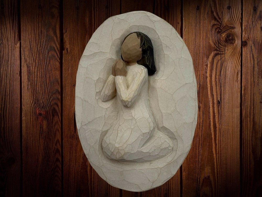 Demdaco Willow Tree Angel of Prayer Keepsake Trinket Box By Susan Lordi