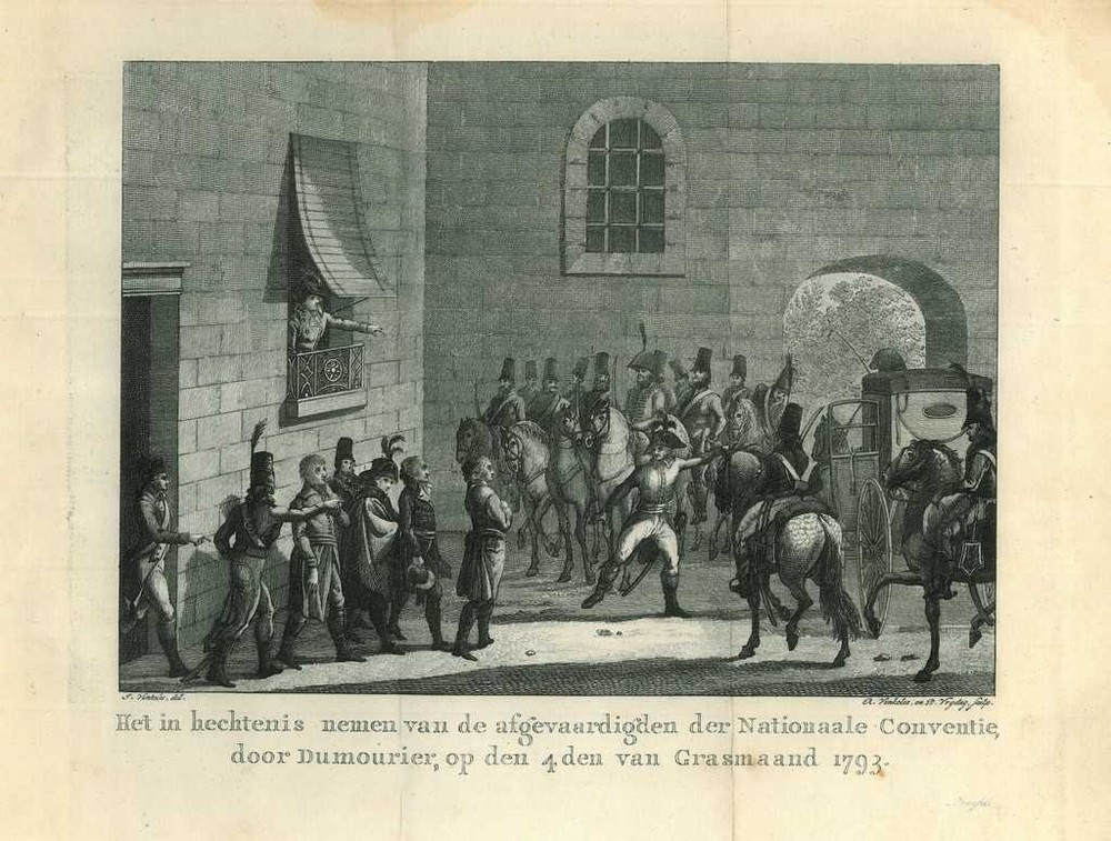 Historical print of Paris