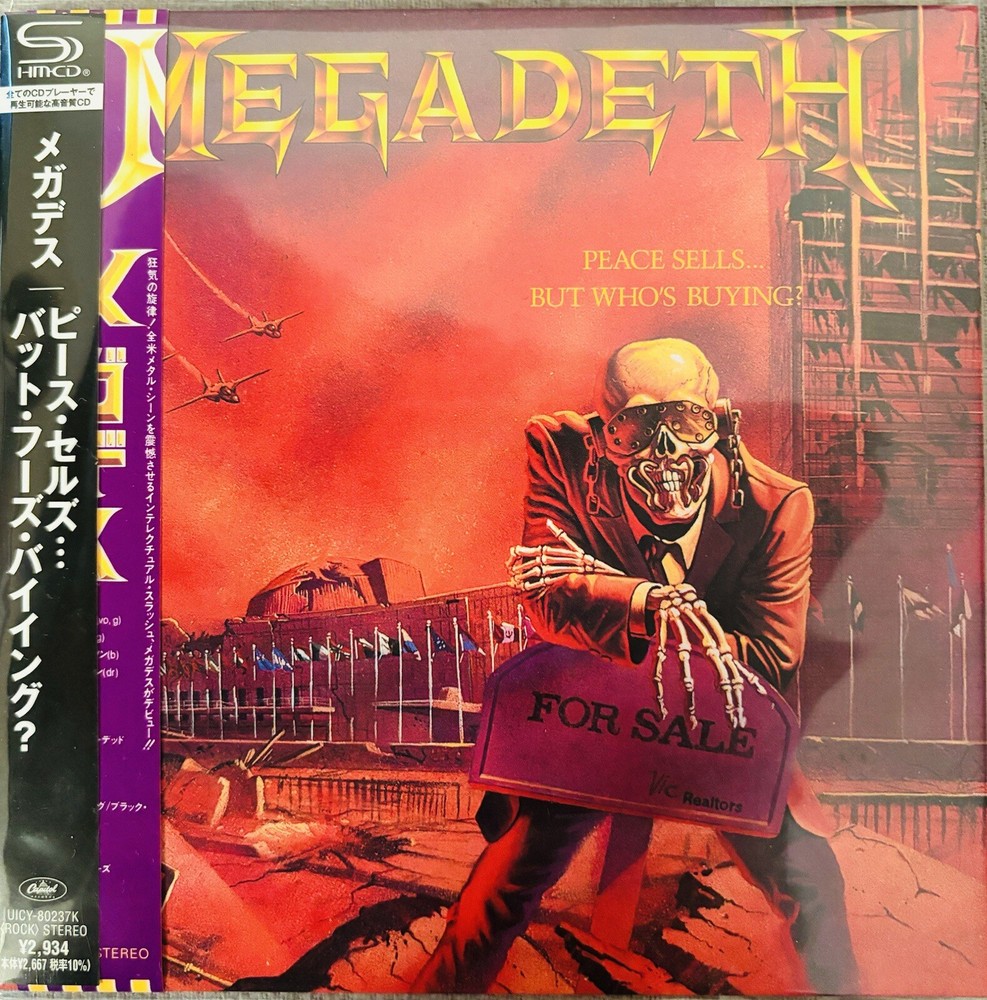MEGADETH - Peace Sells But Who's Buying? - CD (limited SHM-CD with obi-strip)