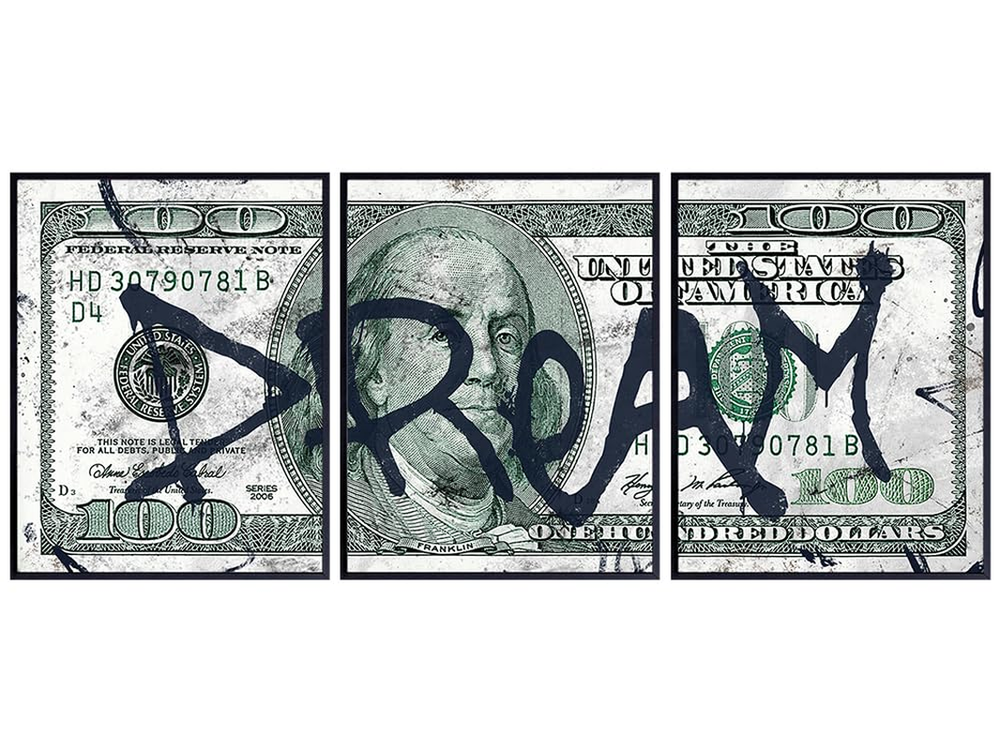 Motivational Graffiti Wall Art LARGE 11X14 - Inspirational Posters for Home Offi