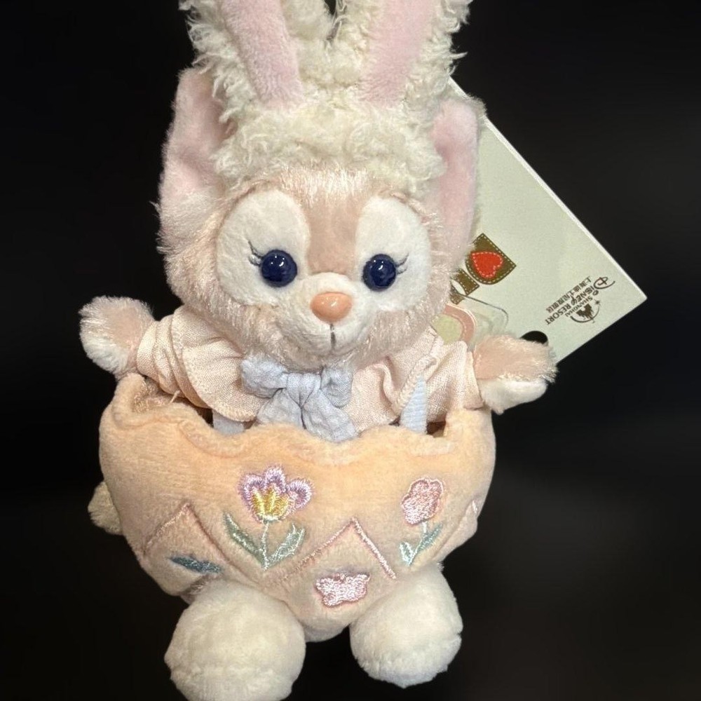 Reena Belle Shanghai Disney Easter plush toy keychain #b9d637