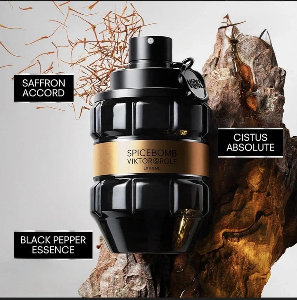 Viktor & Rolf Spicebomb Extreme 3oz Men's Eau de Parfum - VR659706