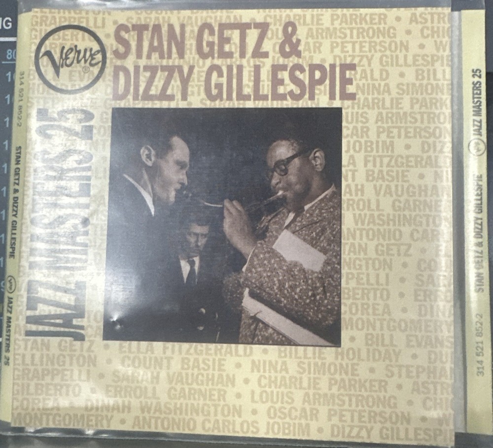 Stan Getz & Dizzy Gillespie ‘Jazz Masters 25’ CD EX Condition