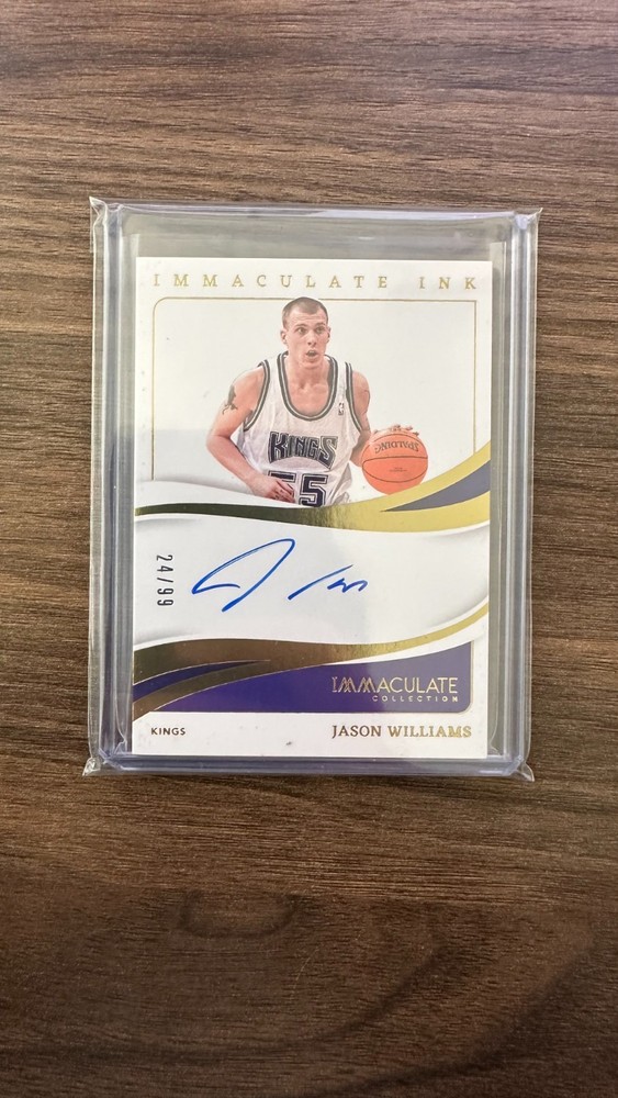 Jason Williams 2023-24 Panini Immaculate Collection Ink Auto 17/99 #II-JWS