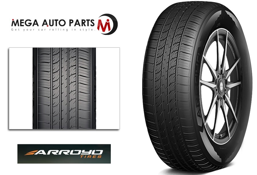 1 Arroyo Eco Pro A/S 185/70R14 88H All Season Touring Tires 55000 Mile Warranty
